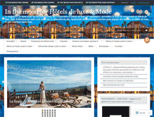 Tablet Screenshot of inthemoodforhotelsdeluxe.com
